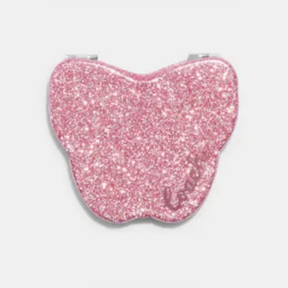 Coach Accessories - Coach Glitter Butterfly Compact Mirror